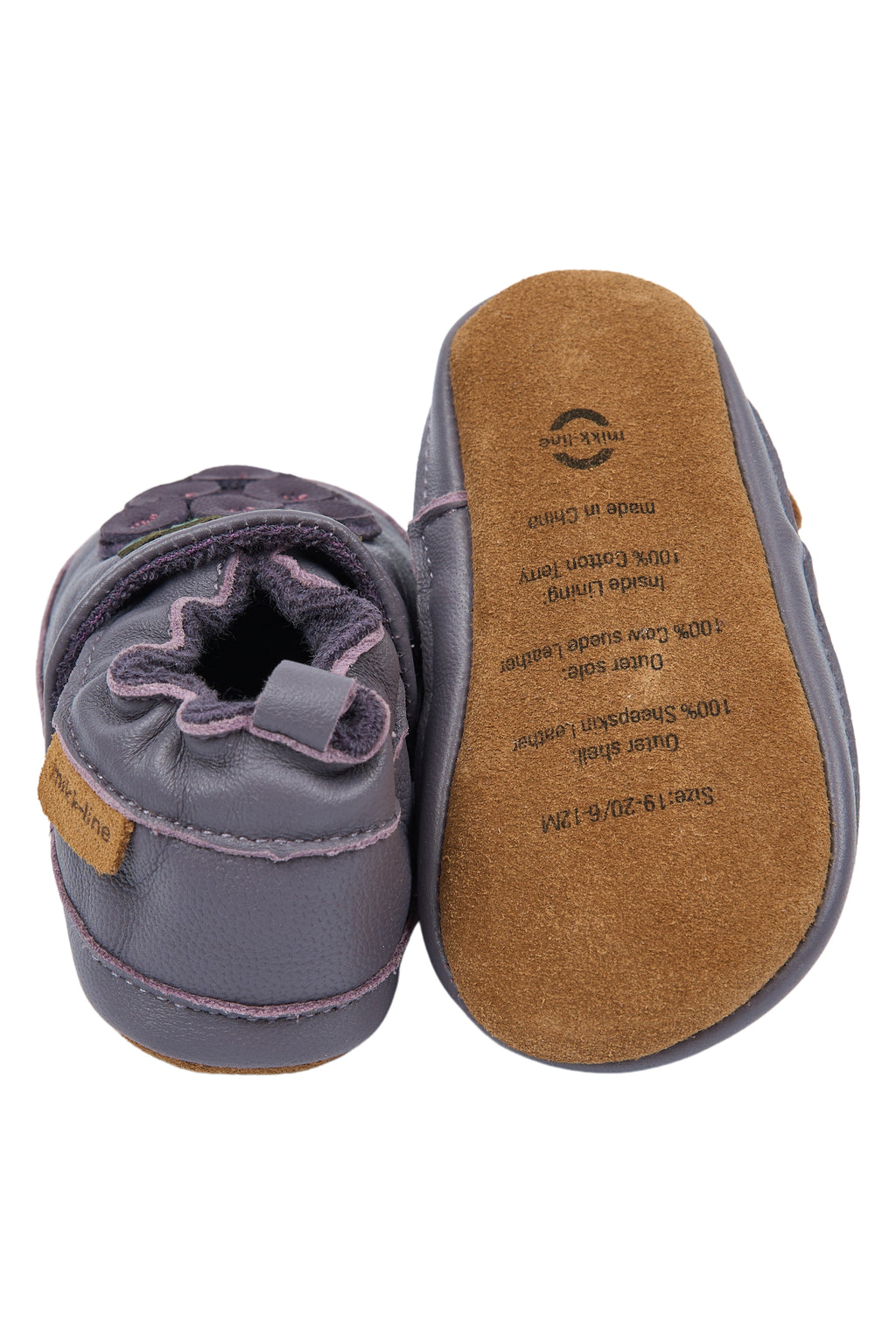 Hausschuhe von Mikk-Line – Blackberry