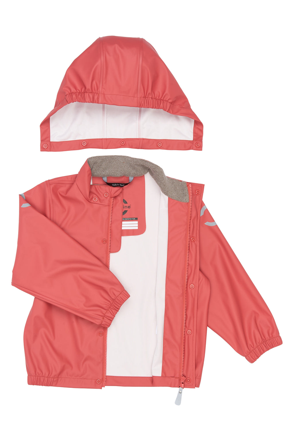 Regenbekleidung von Mikk-Line – Cranberry