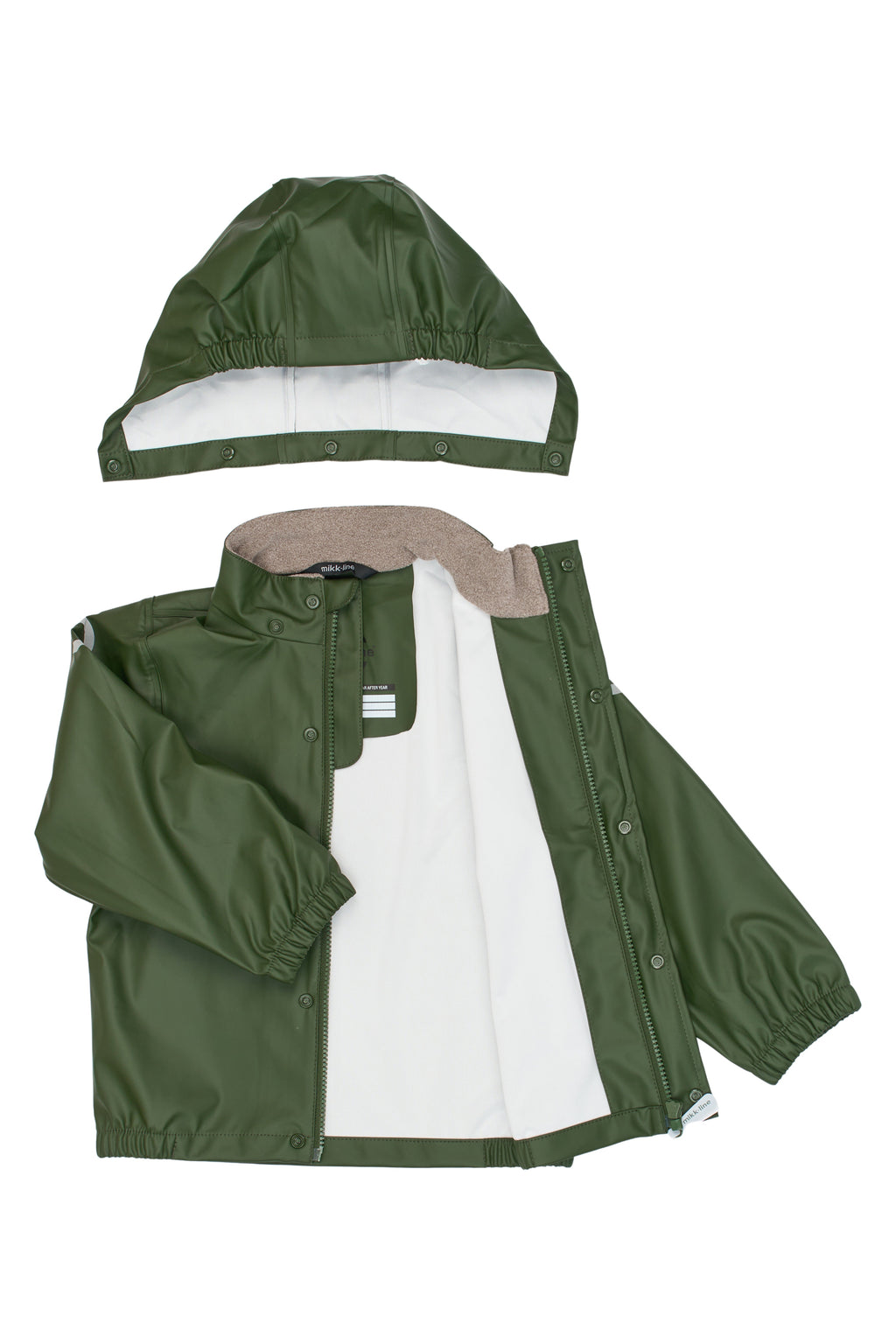 Regenbekleidung von Mikk-Line – Kombu Green
