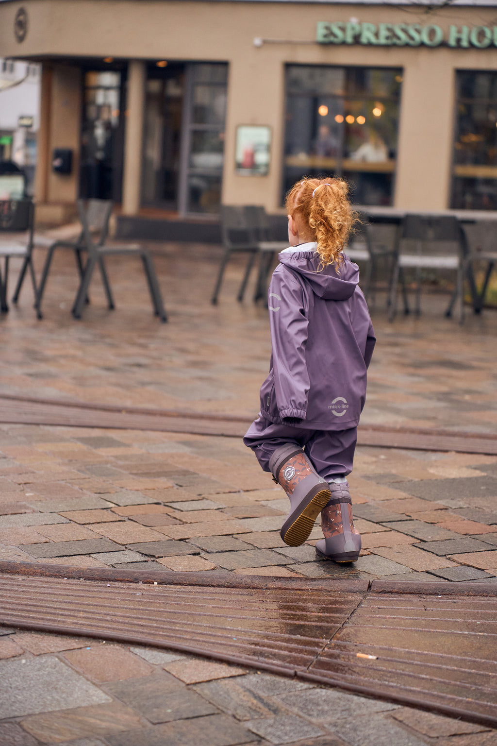 Regenbekleidung von Mikk-Line – Purple Sage
