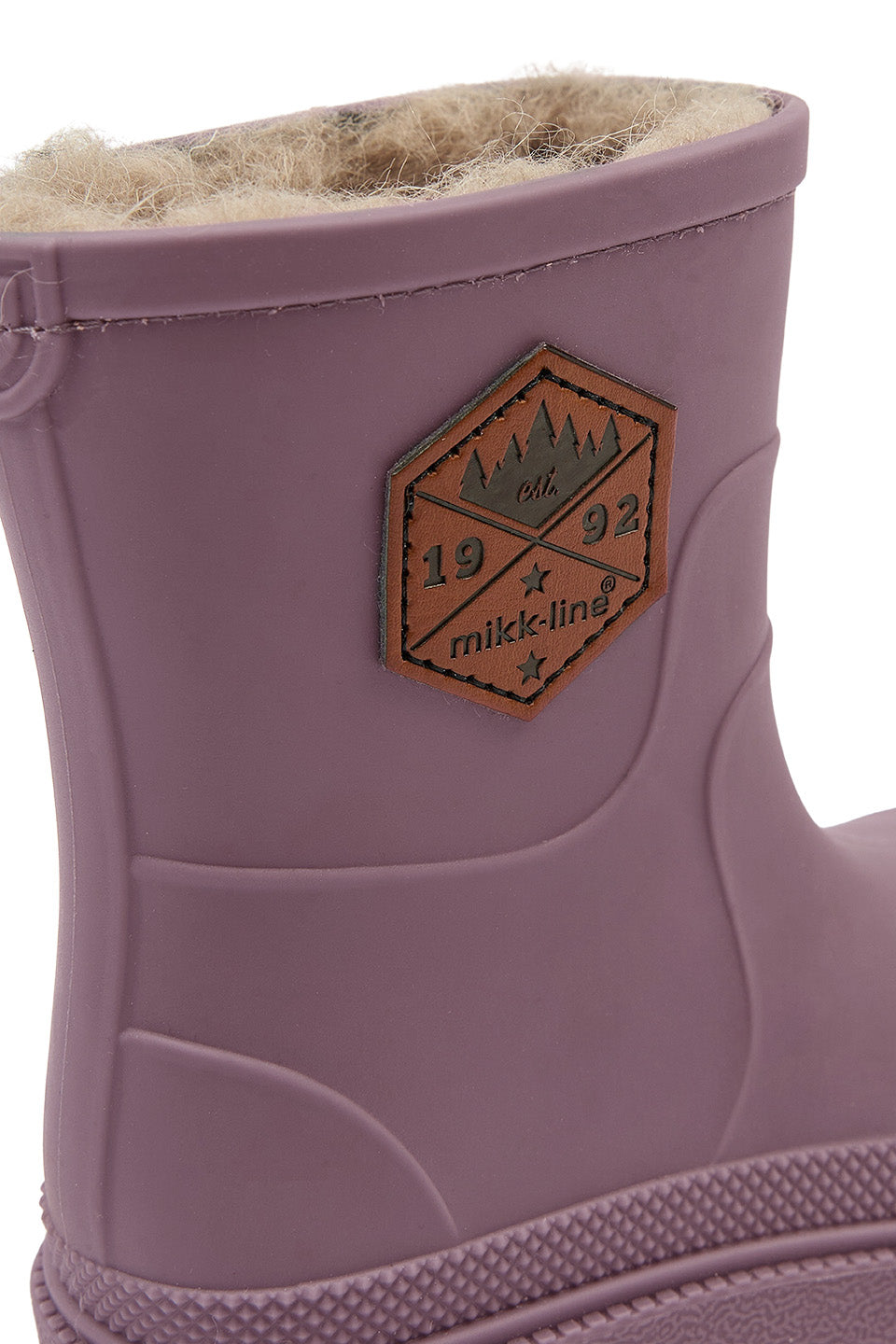 Gummistiefel von Mikk-Line – Twilight Mauve