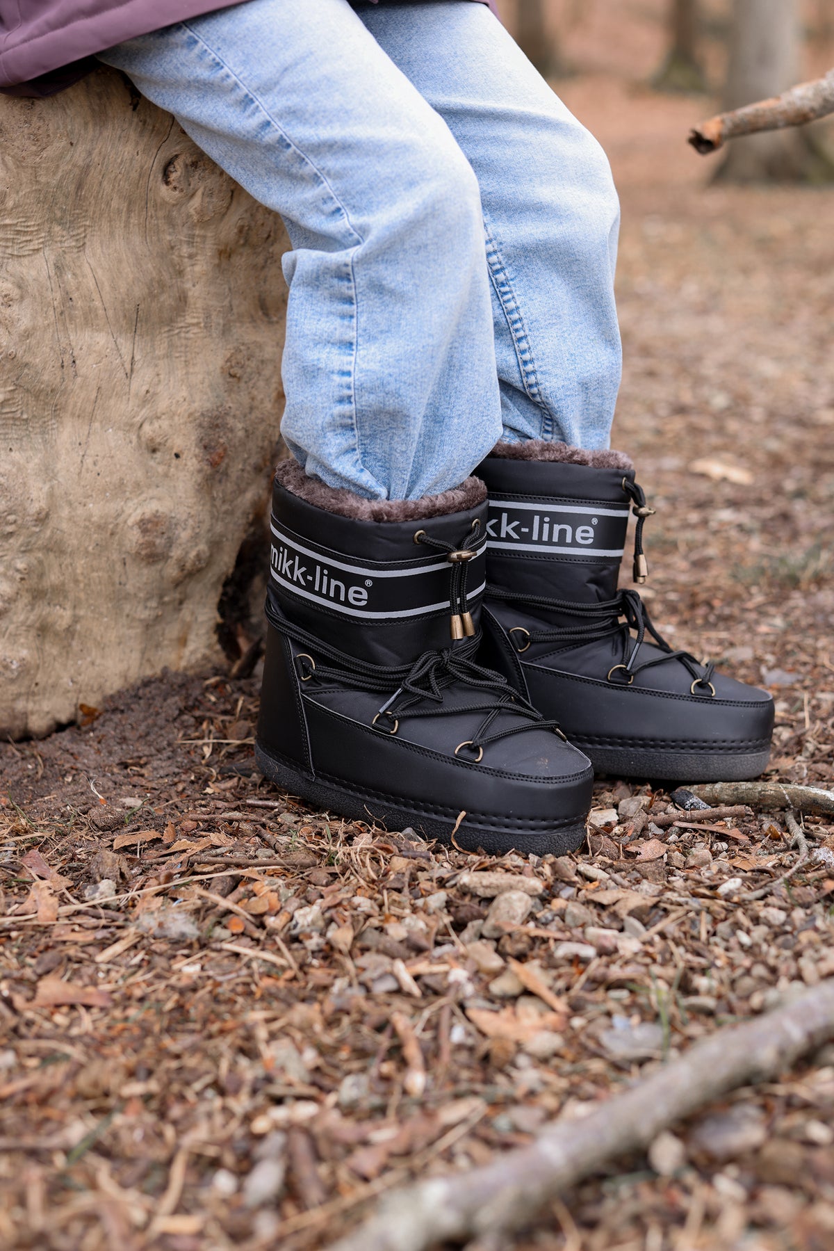 Winterstiefel von Mikk-Line – Black
