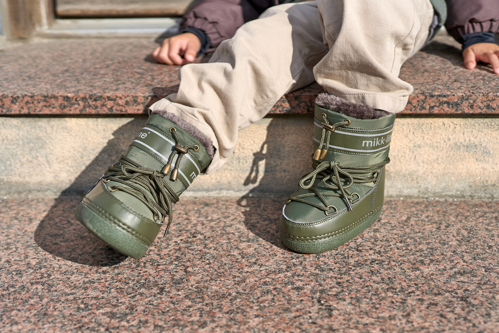 Winterstiefel von Mikk-Line – Dusty Olive