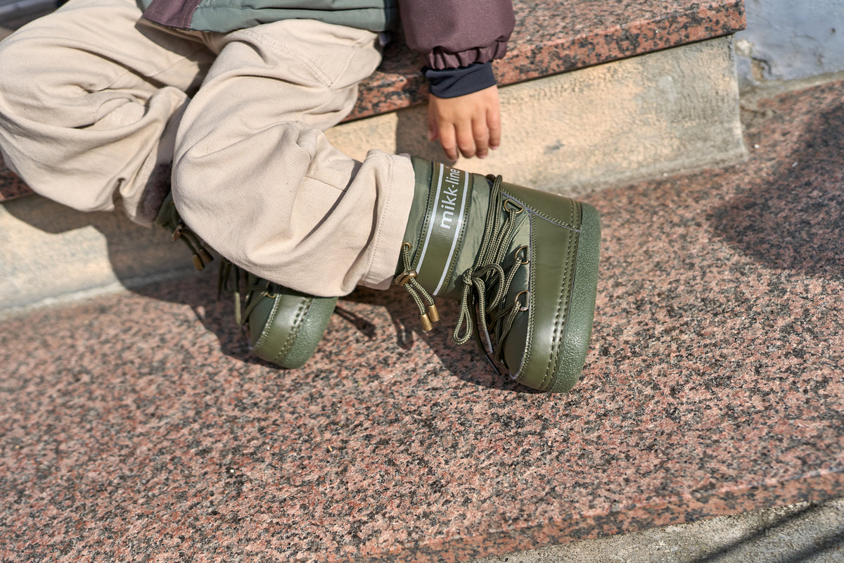 Winterstiefel von Mikk-Line – Dusty Olive